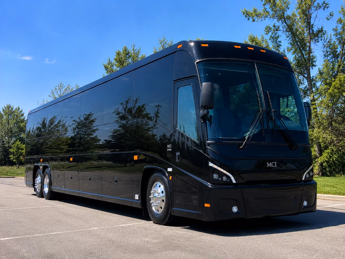 downey bus rental service area