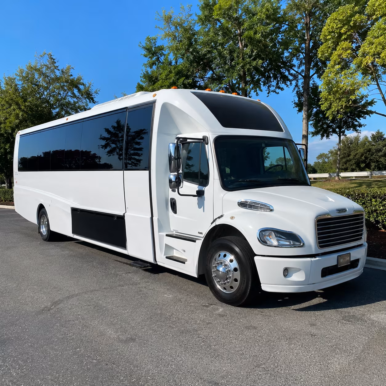 downey concert party bus rental