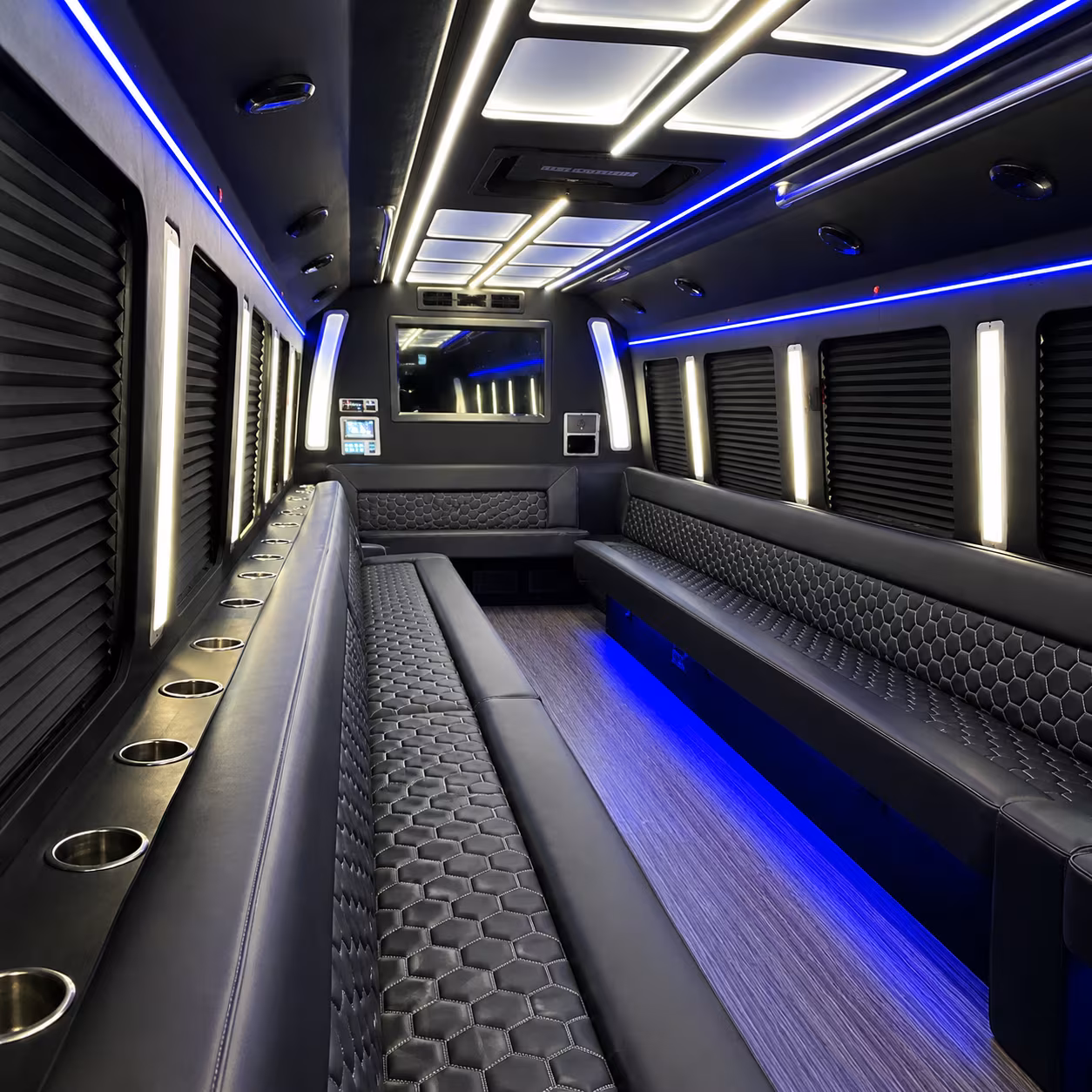 downey corporate party bus rental