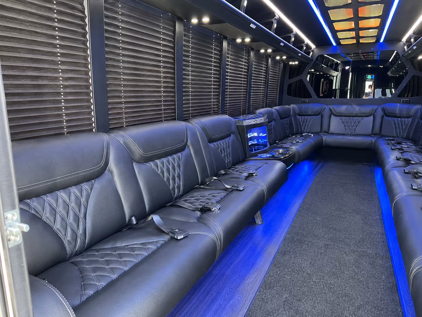 downey holiday party bus rental