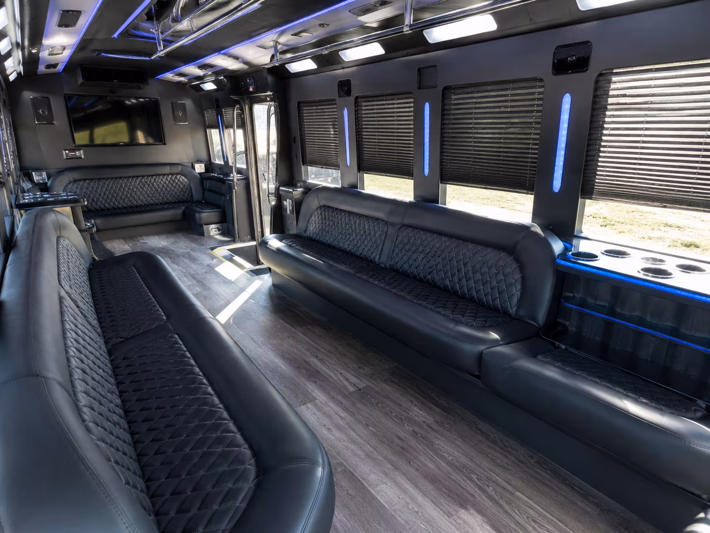 downey party bus rental gallery