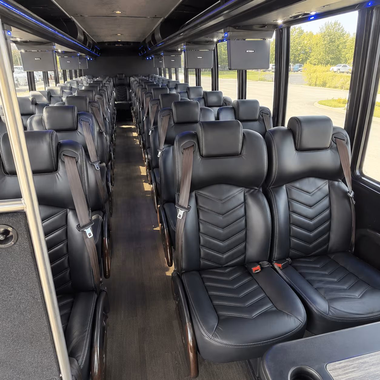 downey prom transportation onboard seating