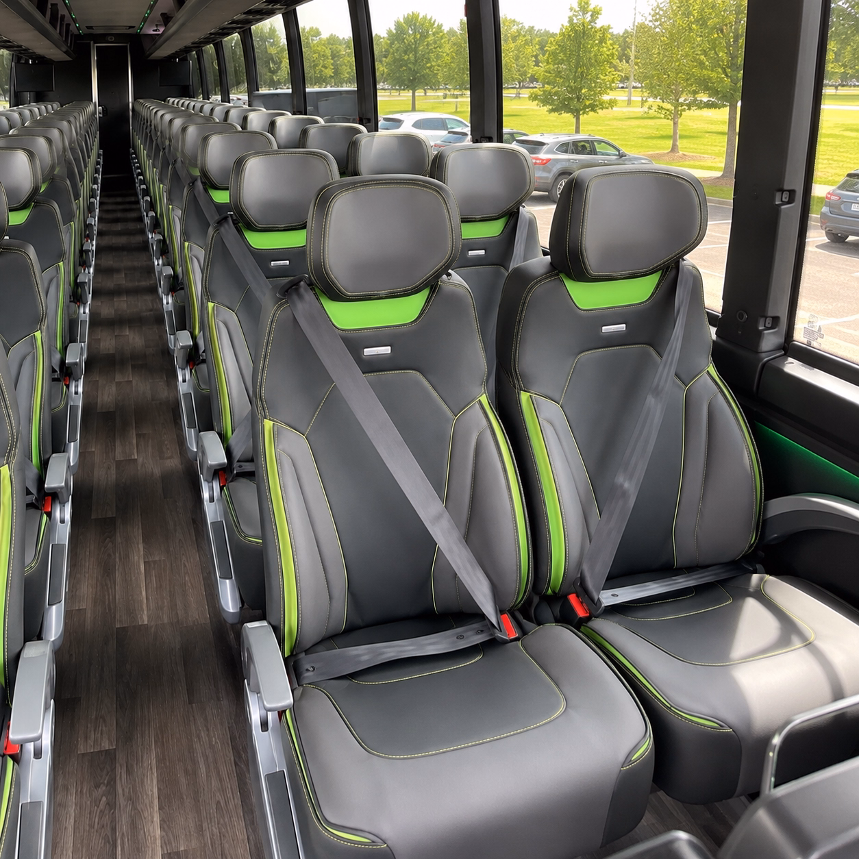 downey religious group transportation onboard seating