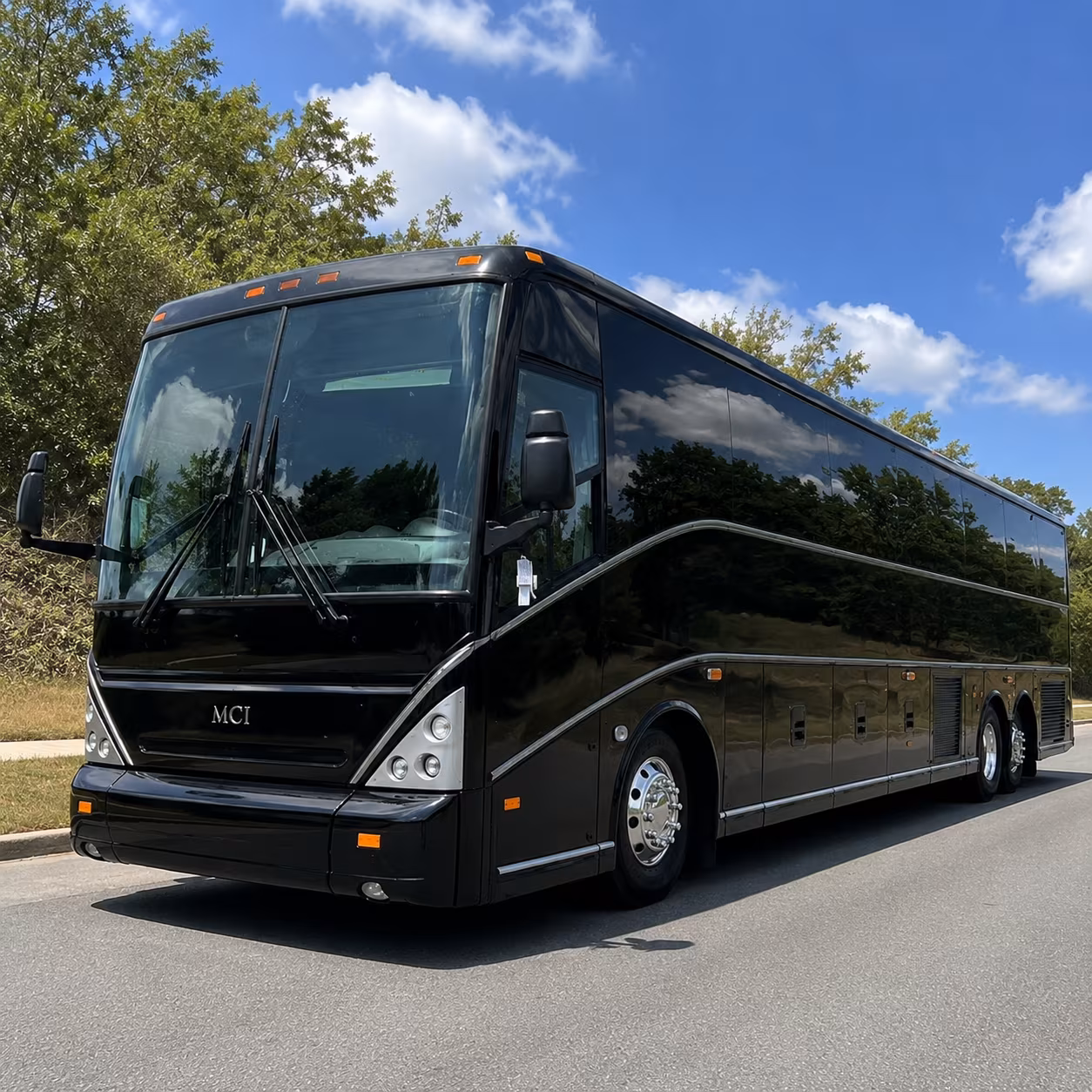 lax charter bus rentals airport transfers from downey